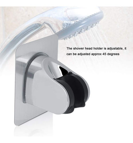 Soporte Ajustable Para Alcachofa De Ducha Montaje En Pared C