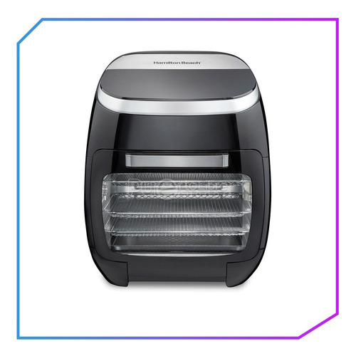 Imagen 10 de 10 de Potente Horno Freidora De Aire Hamilton Beach Digital 1700w