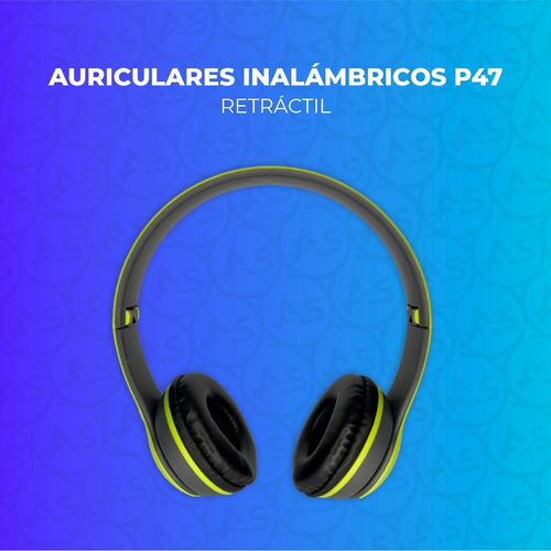Imagen 2 de 10 de Auriculares Vincha Bluetooth Inalámbricos Retráctil Celu Pc