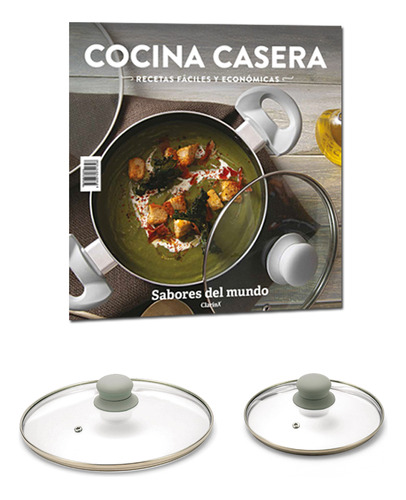 Clarín Cocina Casera + Tapas De Ollas X2
