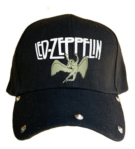 Gorra Led Zeppelin Hard Rock¿ Fluorescentes Brilla De Noche