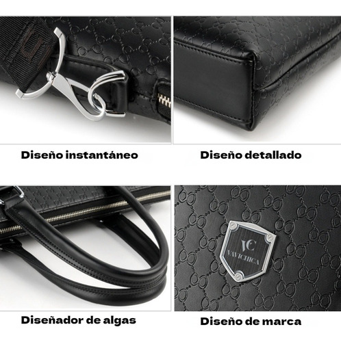 Hombre Alta Capacidad Bolso De Moda Leather Bolsa Tote