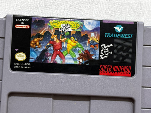 Id 325 Battletoads Double Dragon Original Super Nintendo