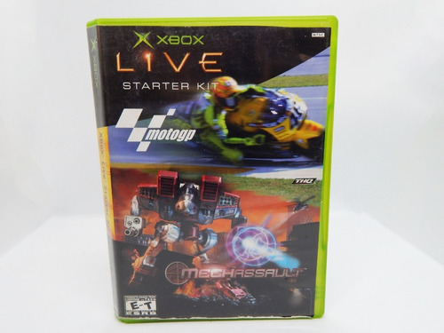 Mechassault Moto Gp Xbox Live Starter Kit Xbox Original Trqs