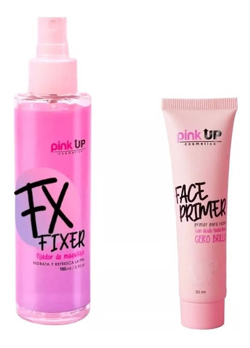 Face Primer + Fijador De Maquillaje Pink Up 