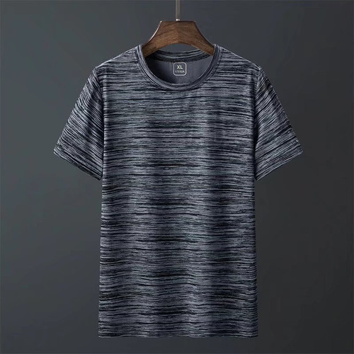Camiseta De Manga Corta Transpirable De Secado Rápido Para H