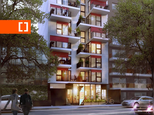 Venta De Apartamento Obra Construcción Monoambiente En Pocitos, Spazio Iv Unidad P105