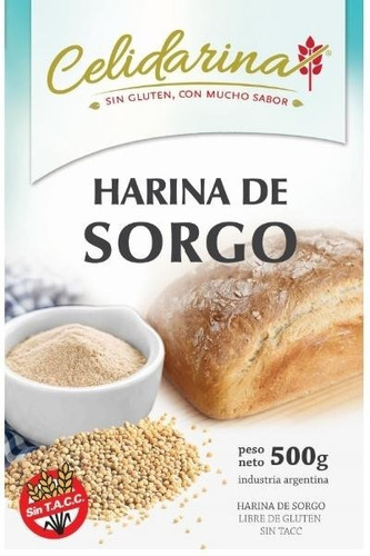 Celidarina Harina De Sorgo 500g / Sin Tacc