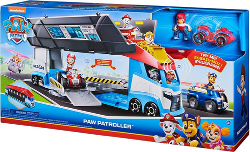 Paw Patrol Camion Patroller Y Ryder - Spin Master Premium