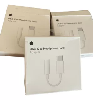 Adaptador Usb Tipo-c A Jack Plug 3.5mm Apple Open Box