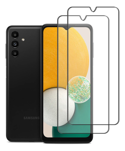 2 Piezas Mica Cristal Templado Para Samsung Galaxy A13