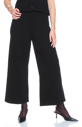 Conjunto Wados Chaleco Y Pantalon Wideleg Tiro Alto