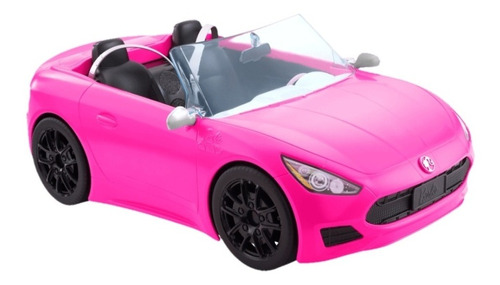 Carro Barbie Convertible Para Muñeca New Glam Rosa Mattel