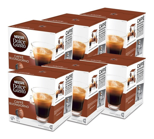 Kit 96 Cápsulas Nescafé Dolce Gusto caffè Matinal - Nestlé