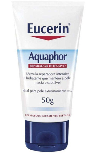  Eucerin Aquaphor Pomada Reparadora En Tubo De 55ml/49g