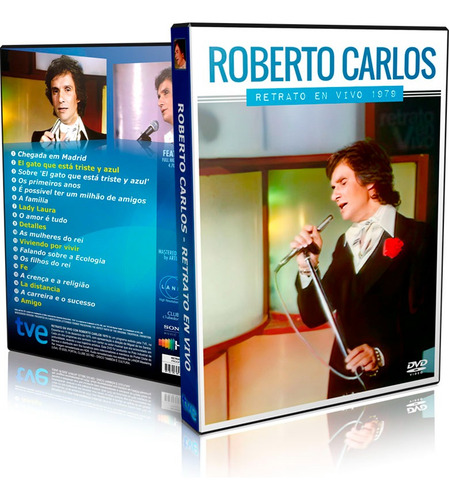 Dvd Roberto Carlos Retrato En Vivo 1979