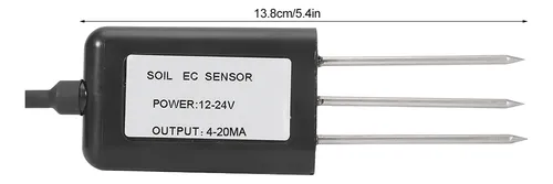 Sensor De Conductividad Del Suelo 4-20ma Profesional A Prueb
