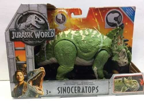 Figura de acción  Sinoceratops FMM31 de Mattel Roarivores