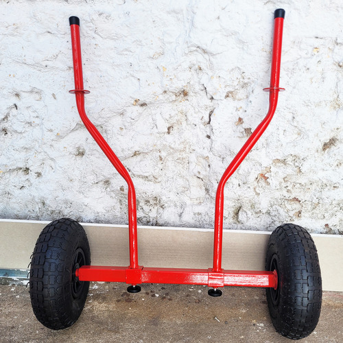 Carro Carrito Porta Para Kayak Transporte Regulable Neumatic