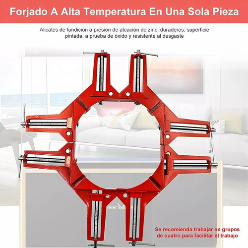 Prensa Escuadra Esquinera Para Madera Prensa Carpintero Herramientas Carpinteria Prensa Escuadra Para Madera