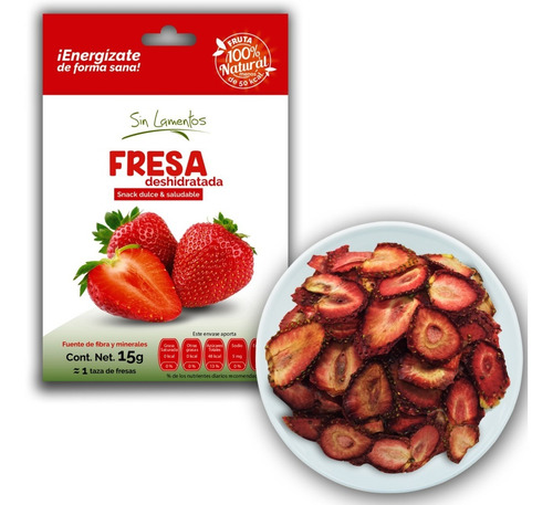 Imagen 4 de 9 de Snacks De Fruta Deshidratada (12 Piezas)