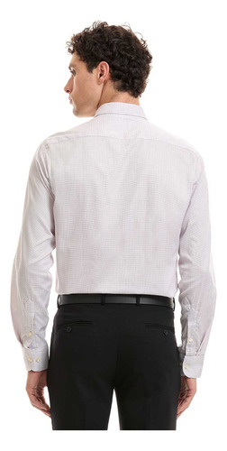 Camisa Moda Formal Slim Fit Manga Larga Lisa Vittorio Forti