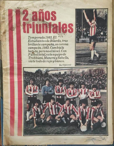 Revista Estudiantes  Dos Años Triunfales 1982/83 Completa *a