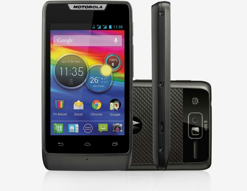 Smartphone Dual Chip Motorola Razr D1 Preto Tv Android 4.1 C