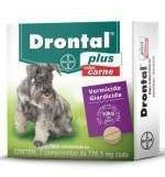 Vermifugo Drontal Plus Cães Até 10kg Carne C/2 Comp Full