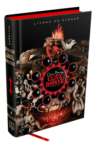 Livros De Sangue: Volume 4, De Clive, Barker. Editora Darkside, Capa Dura Em Português, 2022