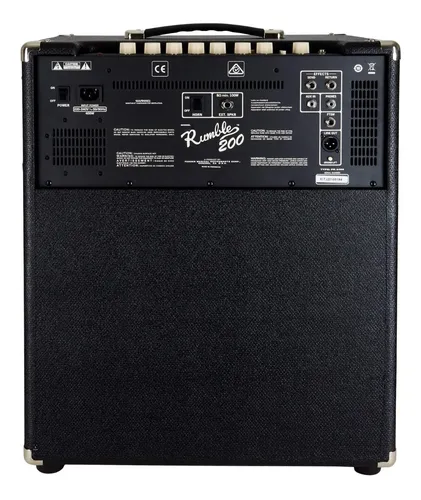Amplificador De Fender Rumble 200 V3 Bajo Electrico Original