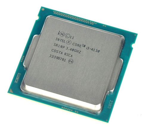 Procesador gamer Intel Core i3-4130 BX80646I34130  de 2 núcleos y  3.4GHz de frecuencia con gráfica integrada
