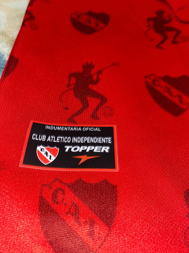 Camiseta De Independiente Retro 1997/98 Topper Manga Corta