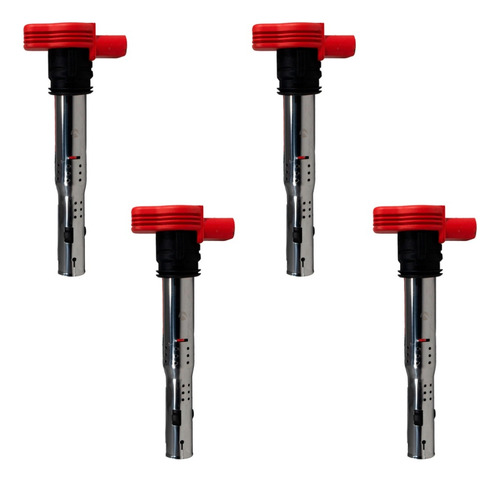 Kit 4 Bobinas De Encendido Para Audi R8 2009 Y 2010 De 5.2l