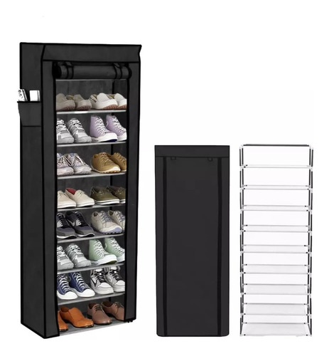 Mueble Zapatera Armario Organizador Repisa Armable Multiusos