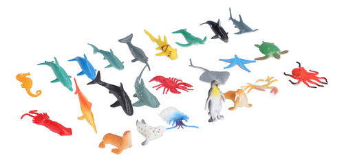 24 Modelos De Animales Marinos Y Oceánicos, Educativos De Al