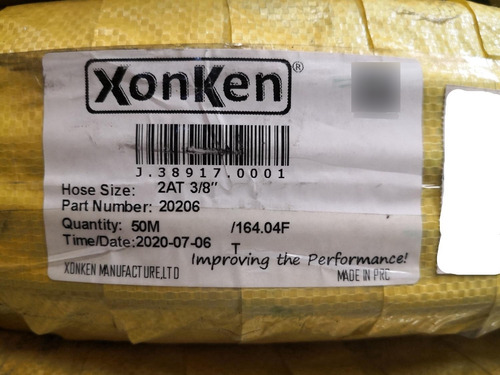 Manguera Streamflex Sae100r2at-06-3/8 Wp 280 Bar/4000 Psi