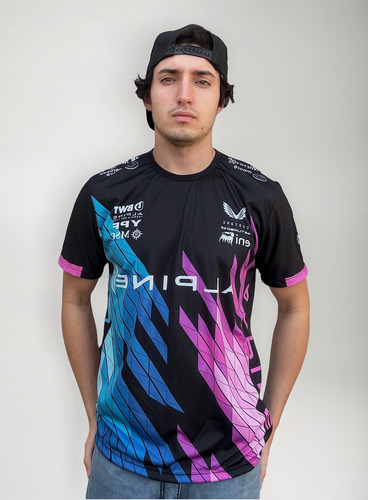 Camiseta Remera Franco Colapinto F1 Termporada 2025 Alpine