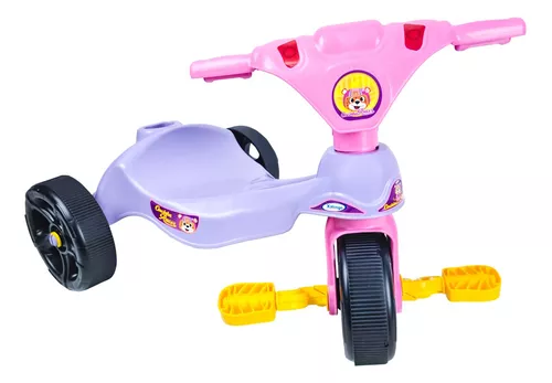 Brinquedo Infantil Triciclo Motoca Com Empurrador