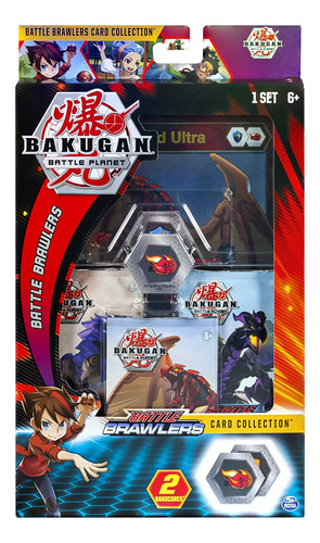 Bakugan, Colección De Tarjetas Deluxe Battle Brawlers Con Ta