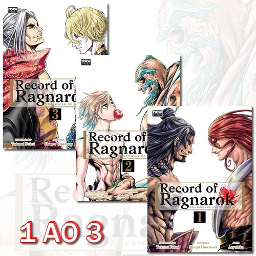 Record Of Ragnarok 1 Ao 3! Mangá Newpop! Novo E Lacrado