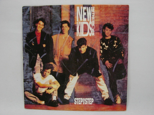 Vinilo Single 7 New Kids On The Block Step By Step 1990 Ed