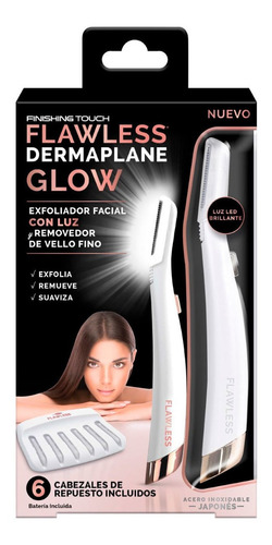 Cepillo Facial Led Derma Glow Finishing Touch Flawless