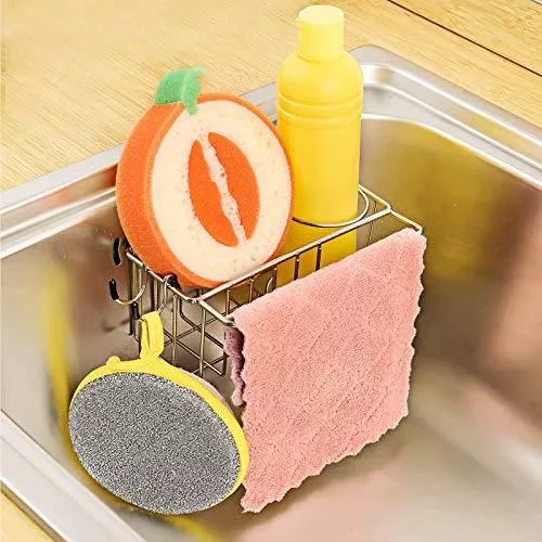Soporte de esponja para fregadero de cocina 3 piezas soporte de jabón -  VIRTUAL MUEBLES