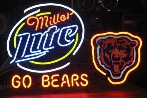 Neón Miller Lite Go Bear 24 X20 