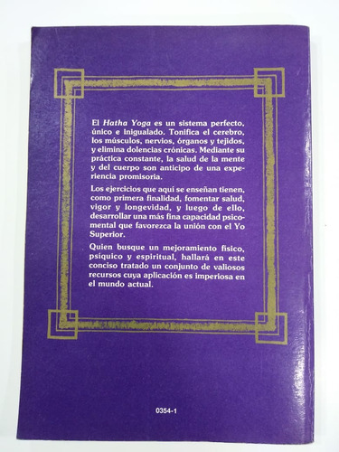 Hatha Yoga - Sri Swami Sivananda - Editorial Kier (e3) (Usado)