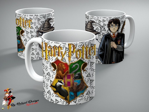 Taza - Tazón De Ceramica Harry Potter Hogwart