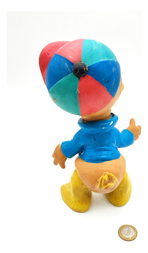 Muñeco Goma Sobrino Pato Rico Disney Rayito De Sol - Juguete (Usado)