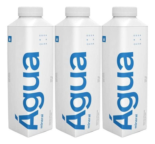 Água mineral Agua Na Caixa Agua Mineral  sem gás   