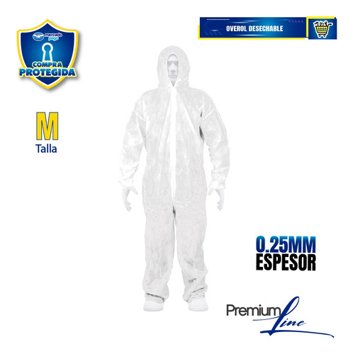 Overol Desechable, Talla M 13983